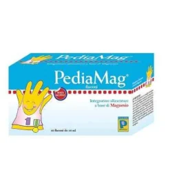 Pediatrica Pediamag Integratore Di Magnesio E Vitamina C 10 Flaconcini 10 Ml