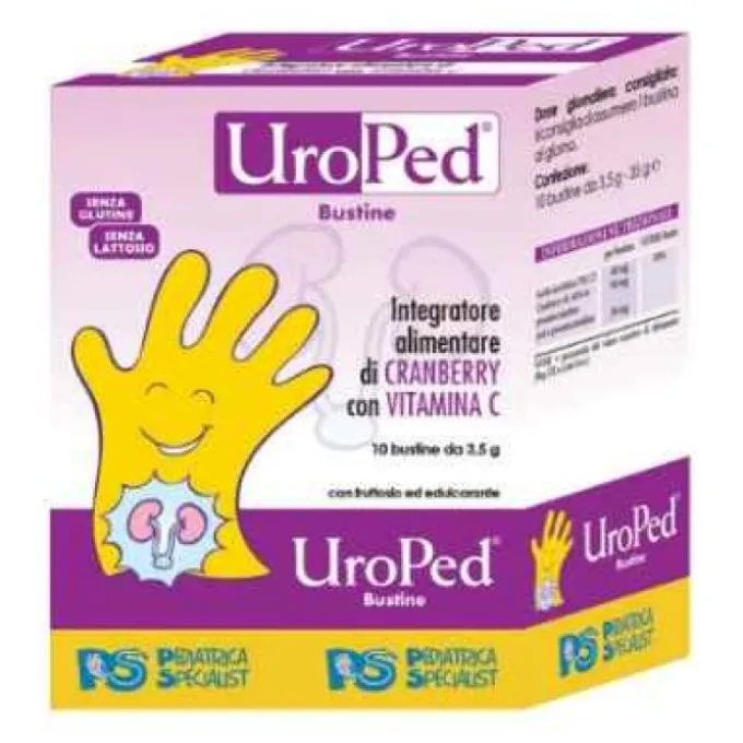 Pediatrica Specialist Uroped Integratore Per Vie Urinarie 10 Bustine Salute Intima Donna