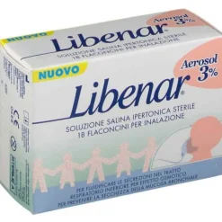 Perrigo Libenar Aerosol 3% Fiale Soluzione Salina Ipertonica 18 Flaconcini