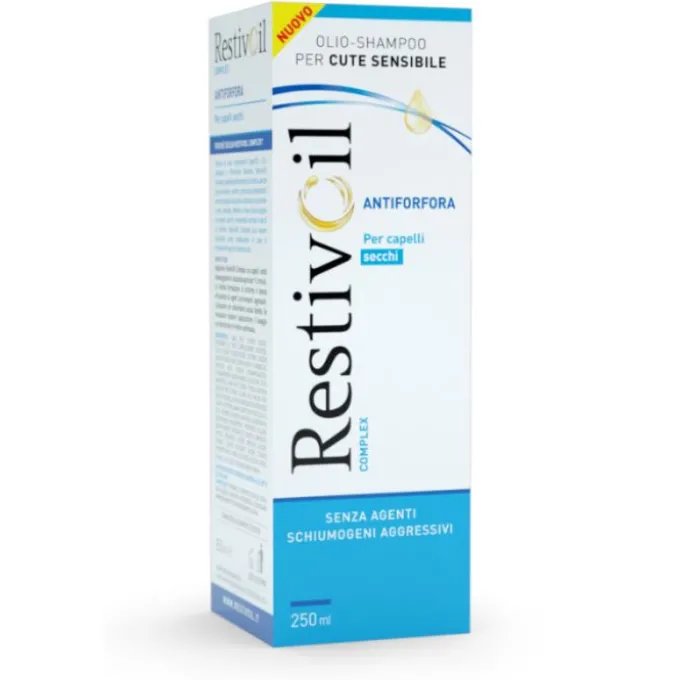 Perrigo Restivoil Tecnonaturae Shampoo Nutriente Capelli Secchi E Sfibrati 250 Ml