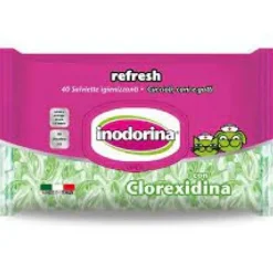 Pet Village Salviette Clorexidina Inodorina 40 Pezzi Detersione Pelo