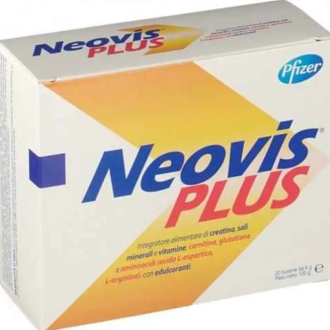 Pfizer Neovis Plus Integratore Sali Minerali E Creatina 20 Bustine Tonificanti