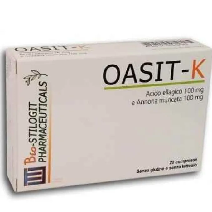 Pharmaceutics Oasit-K Integratore 20 Compresse Salute Intima Donna
