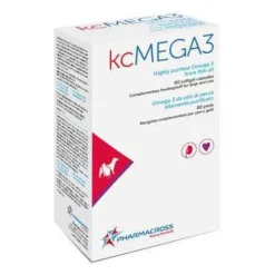 Pharmacross Co Kcmega 3 Integratore Renale Per Cani E Gatti 80 Perle Integratori Per Animali