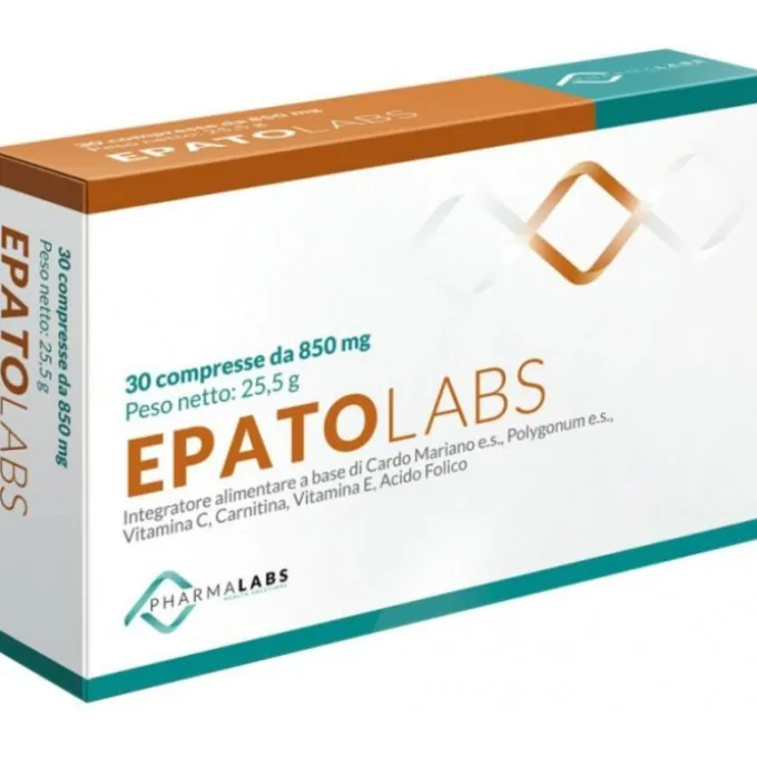 Pharma Labs Epatolabs 30 Capsule Depurativi E Disintossicanti