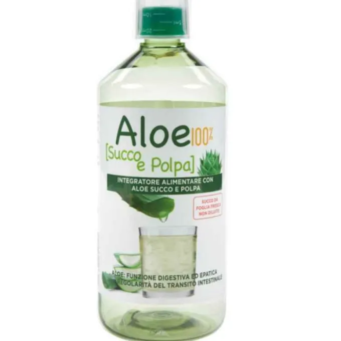 Pharmalife Research Aloe Succo E Polpa 100% 1 Lt 1 L Depurativi E Disintossicanti