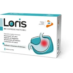 Pharma Line Loris 40 Compresse Masticabili Reflusso