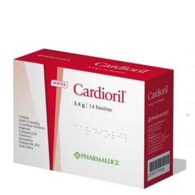 Pharmaluce Cardioril 14 Buste 3,4 G Integratori Venotonici