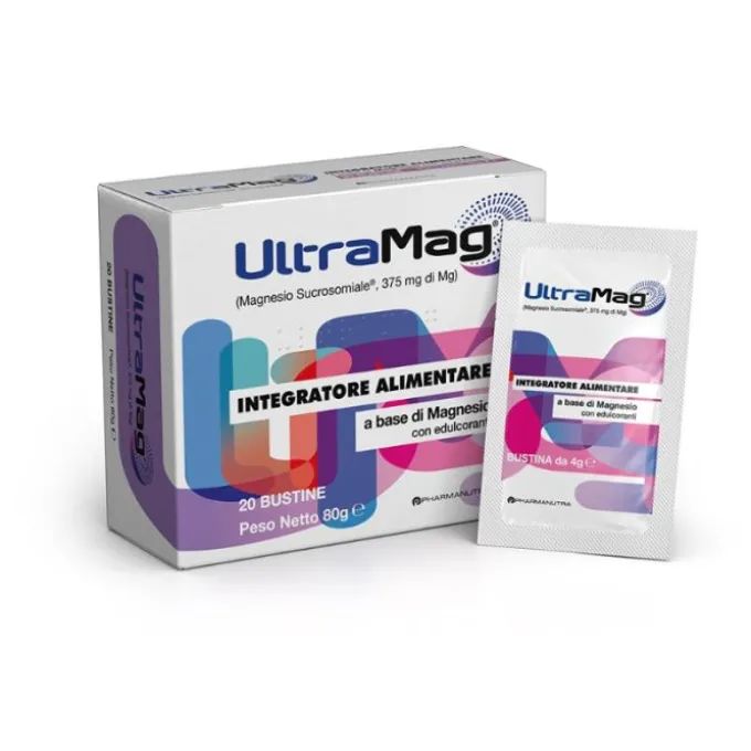 Pharmanutra Ultramag Integratore Di Magnesio 20 Bustine Stress