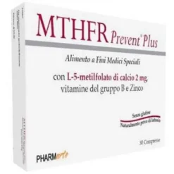 Pharmarte Mthfr Prevent Plus 30 Compresse Da 500 Mg Alimenti Iperproteici