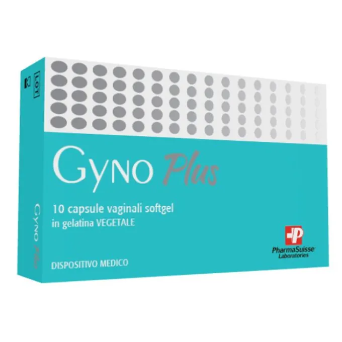Pharmasuisse Gyno Plus 10 Capsule Vaginali Secchezza Intima