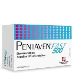 Pharmasuisse Pentaven Fast 500 Integratore Benessere Della Circolazione 20 Compresse