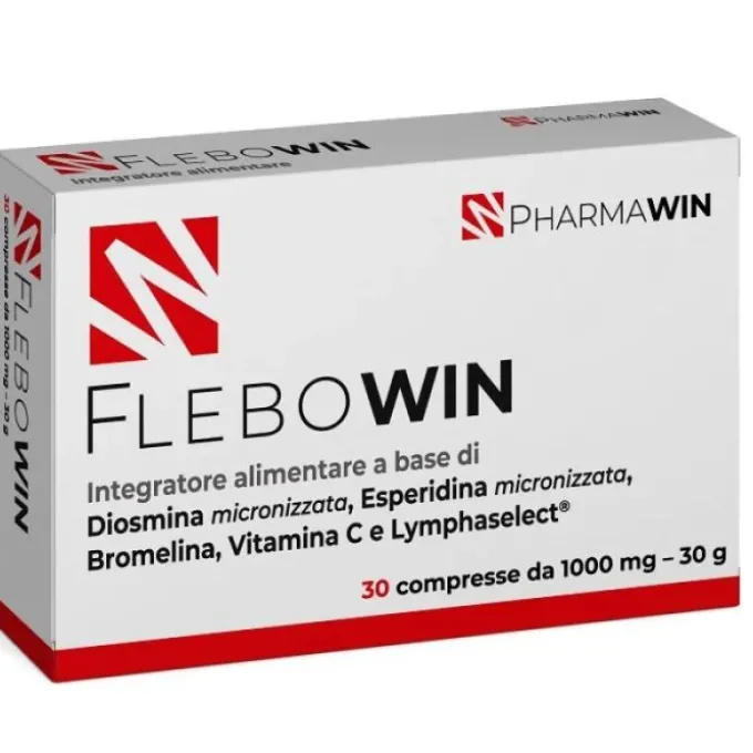 Pharmawin Flebowin 30 Compresse Integratori Venotonici