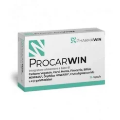 Pharmawin Procarwin Integratore 36 Capsule Gonfiore