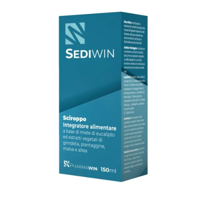 Pharmawin Sediwin Sciroppo 150 Ml Tosse Grassa Sciroppi