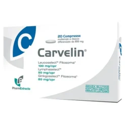 Pharmextracta Carvelin Integratore Microcircolo 20 Compresse Integratori Venotonici