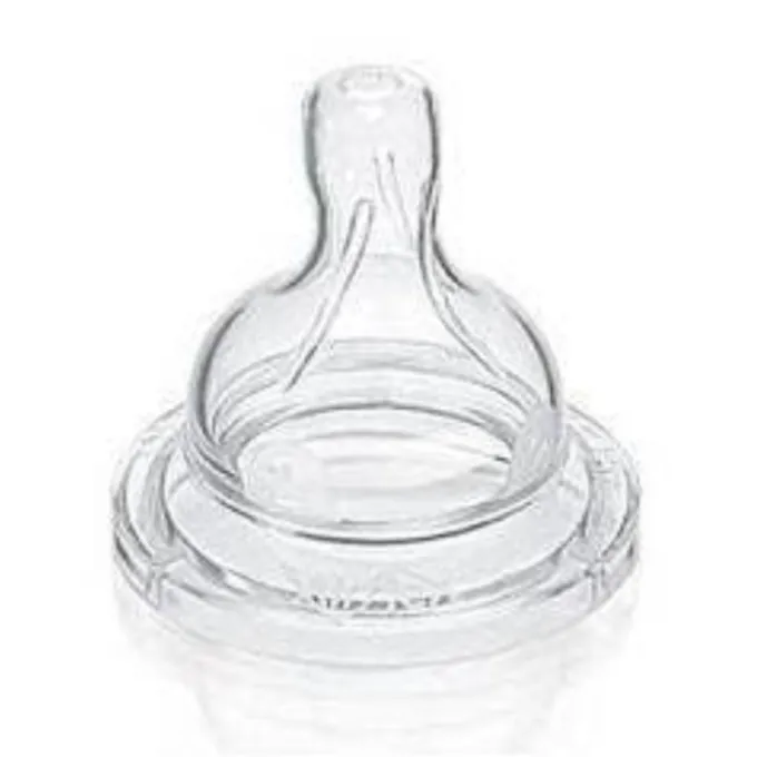 Philips Avent Tettarella 2 Fori Flusso Lento 2 Pezzi Tettarelle Silicone