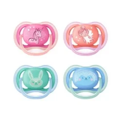 Philips Spa "Avent Succh Ultra Mix6-18 34423" Succhietti Scudo Rigido