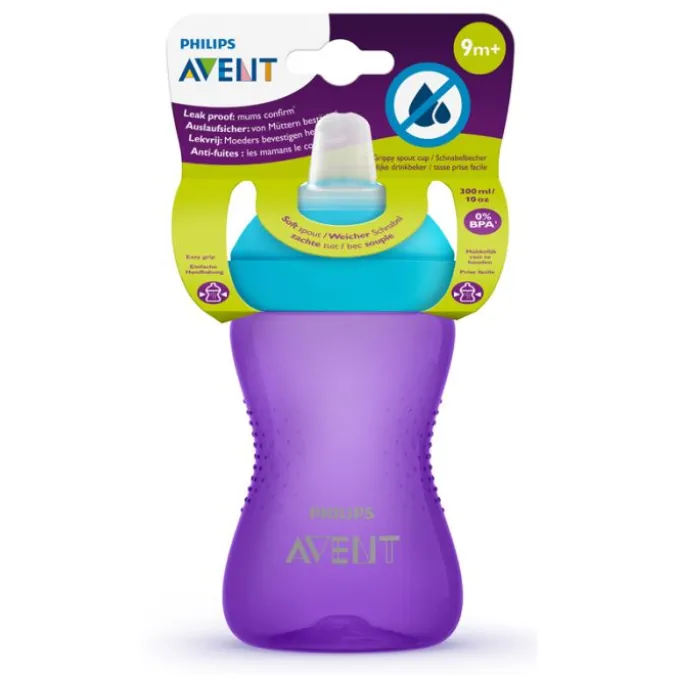 Philips Spa Avent Tazza My Grippy Bimba Con Beccuccio Morbido 300Ml