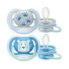 Philips Spa Avent Ultra Air Succhietto Zampe/Orzo Maschio 6-18 Mesi 2 Pezzi