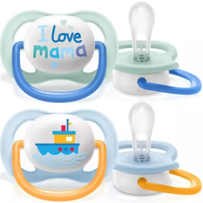Philips Spa Avent Ultra Air Succh Mam/Bo M Succhietti Scudo Rigido