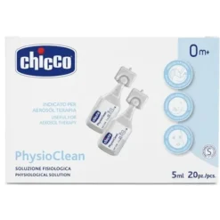 PHYSIOCLEAN SOLUZIONE FISIOLOGICA ISOTONICA MONODOSE 20 FLACONCINI - DISPOSITIVO MEDICO CLASSE IIA