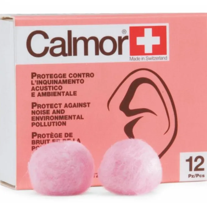Pic Calmor Tappo Auricolare In Cera Antisuono 12 Pezzi