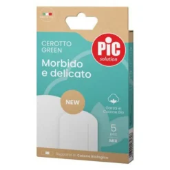 Pic Cerotto Green Cotone Bio Mix 5 Pezzi Cerotti Classici Tnt