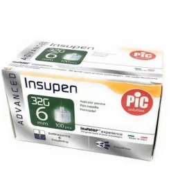 Pic Insupen 32 G 6 Mm Aghi Pungidito 100 Pezzi