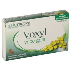 Pierre Fabre Voxyl Voce Gola Integratore Emolliente Lenitivo 24 Pastiglie