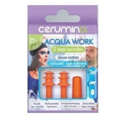 Pietrasanta Cerumina Acqua Work Tappi Auricolari In Silicone Iniettato 2 Pezzi