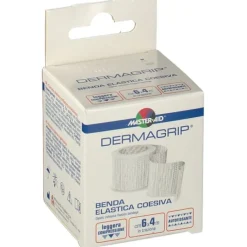 Pietrasanta Dermagrip Benda Elastica Autobloccante Per Bendaggi Compressivi Cm 6X4M