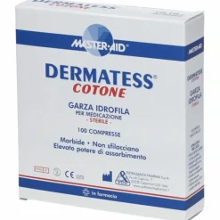 Pietrasanta Dermatess Garza Idrofila Sterile 10X10 Cm 100 Pezzi Compresse Di Garza