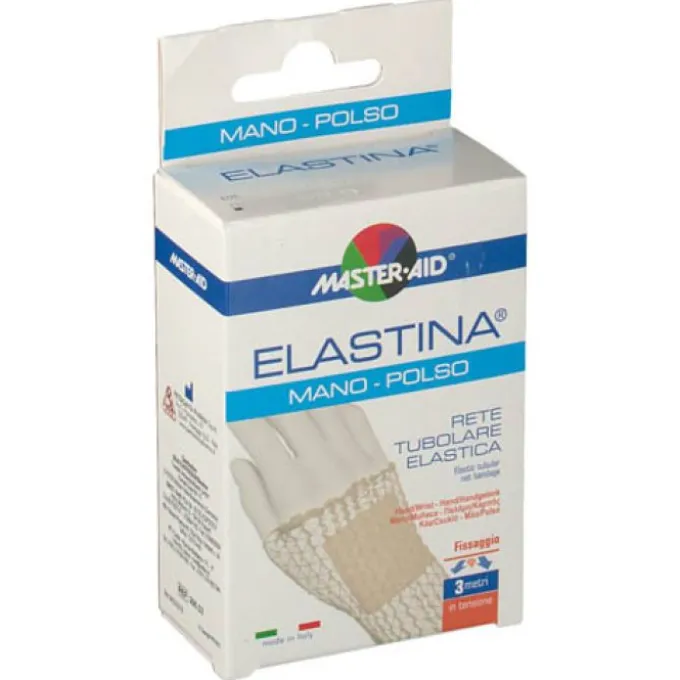 Pietrasanta Elastina Rete Tubolare Elastica Ipoallergenica Per Mano Polso 1 Pezzo 3 M