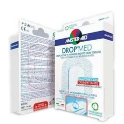 Pietrasanta Master Aid M-Aid Drop Med Cerotto 15X17 Cm 3 Pezzi Cerotti Doppia Azione