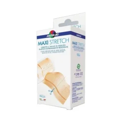 Pietrasanta Master Aid Maxi Stretch Cerotto A Taglio Elastico Color Pelle Ipoallergenico 50X6 Cm