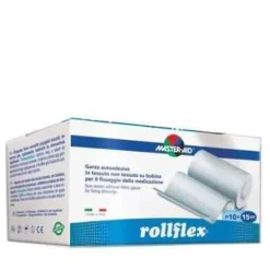 Pietrasanta Pharma Master-Aid Rollflex Garze 10Mx15Cm Bende Elastiche Autofissanti