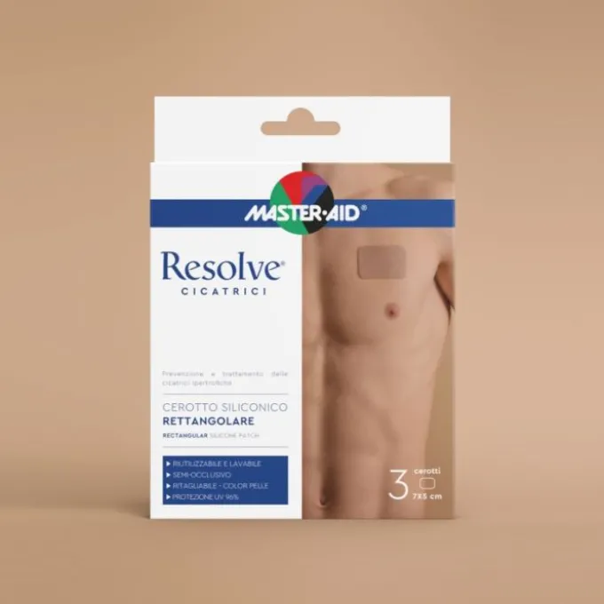 Pietrasanta Pharma Resolve Cicatrici Skin Spf 50+ 3 Protezioni Da 7X5 Cm