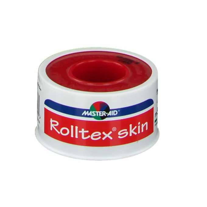 Pietrasanta Roll Tex Skin Cerotto In Tela Rosa Pelle Ipoallergenico Cm 1,25X5M