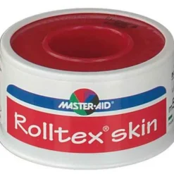 Pietrasanta Roll Tex Skin Cerotto In Tela Rosa Pelle Ipoallergenico Cm 2,5X5M
