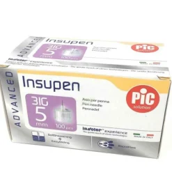 Pikdare Ago Penna Insulina Pic Insupen Advance Gauge 31 5 Mm 100 Pez