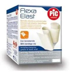 Pikdare Pic Flexa Elast Benda Elastica Bianca 7 Cm X 4 , 5 M Con Fustino