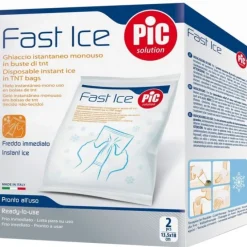 Pikdare Pic Ghiaccio Istantaneo 2 Bustine Cuscinetti Gel Freddo