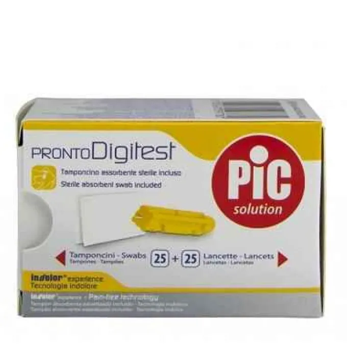 Pikdare Pic Pronto Digitest Pungidito 25 Lancette