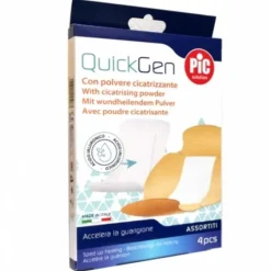 Pikdare Pic Quickgen Cerotto Cicatrizzante Mix 4 Pezzi Cicatrizzanti