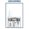 Pikdare Pic Siringa Ago 21G Eccentrico 10 Ml Siringhe
