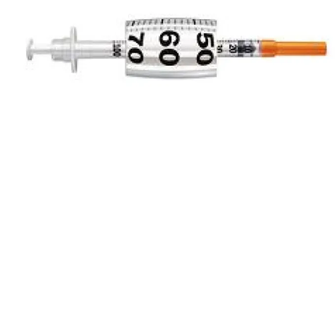 Pikdare Pic Siringa Per Insulina 1Ml 30G 8Mm 30 Pezzi Siringhe Per Insulina