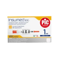 Pikdare Siringa Per Insulina Pic 1 Ml U -100 Ago Gauge 27 X 0,5 13 Mm Siringhe Per Insulina