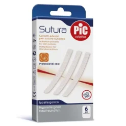 Pikdare Spa Cer Pic Sutura 6X100Mm 10Pz Cerotti Per Sutura