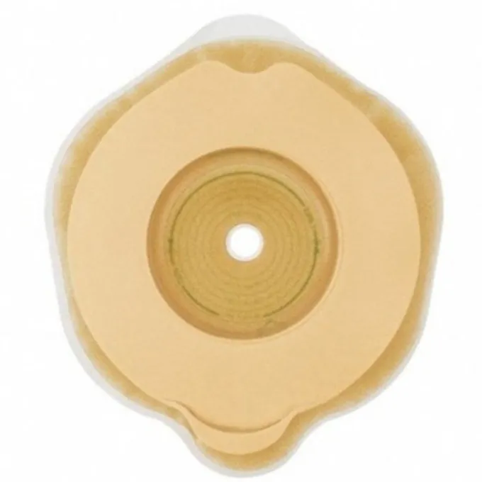 PLACCA CONVESSA FLEXIMA KEY 60 MM PER SISTEMA DUE PEZZI AGGANCIO ADESIVO RITAGLIO 15/35 MM 5 PEZZI